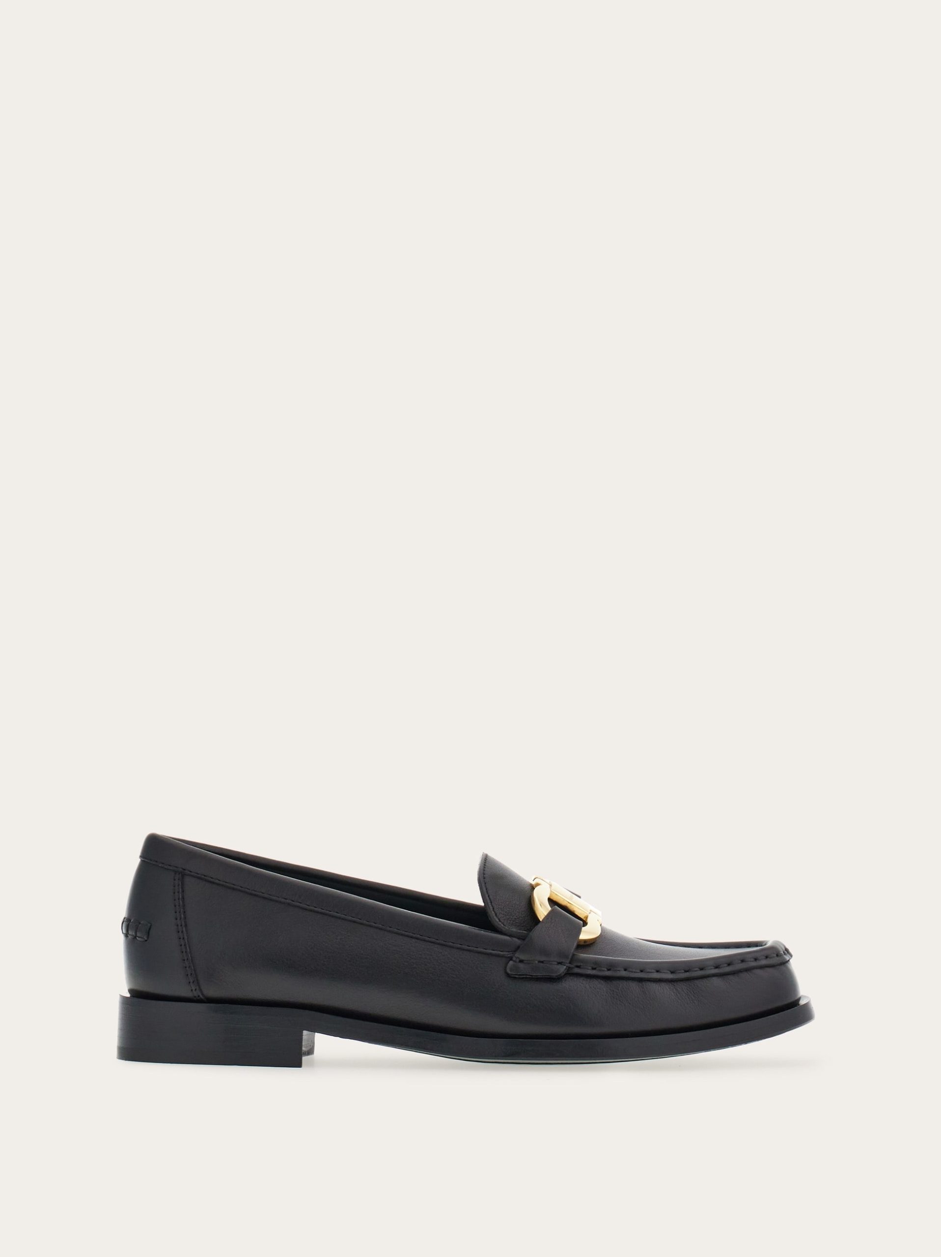 Ferragamo Moccasin with Gancini ornament - Image 1